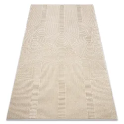 Alfombra BALANCE 9086 taupe - Geométrica, estructural, glamour