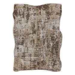 Alfombra ORGANIC 2755 Sisal Abstracción Crema / natural - moderna forma irregular