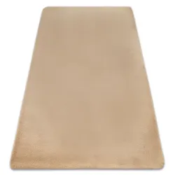 Alfombra BUNNY Macchiato Beige Oscuro IMITACIÓN PELAJE CONEJO