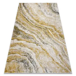 Alfombra FUSION 9776 crema / blanco / amarillo - Abstracción, moderno, abstracto