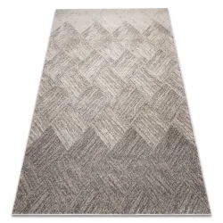 Alfombra FUSION 9775 beige / marrón - Geométrico, moderno, abstracto
