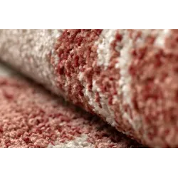 Dywan FUSION 8259 krem / bordo - Kwiaty, nowoczesny, abstrakcyjny