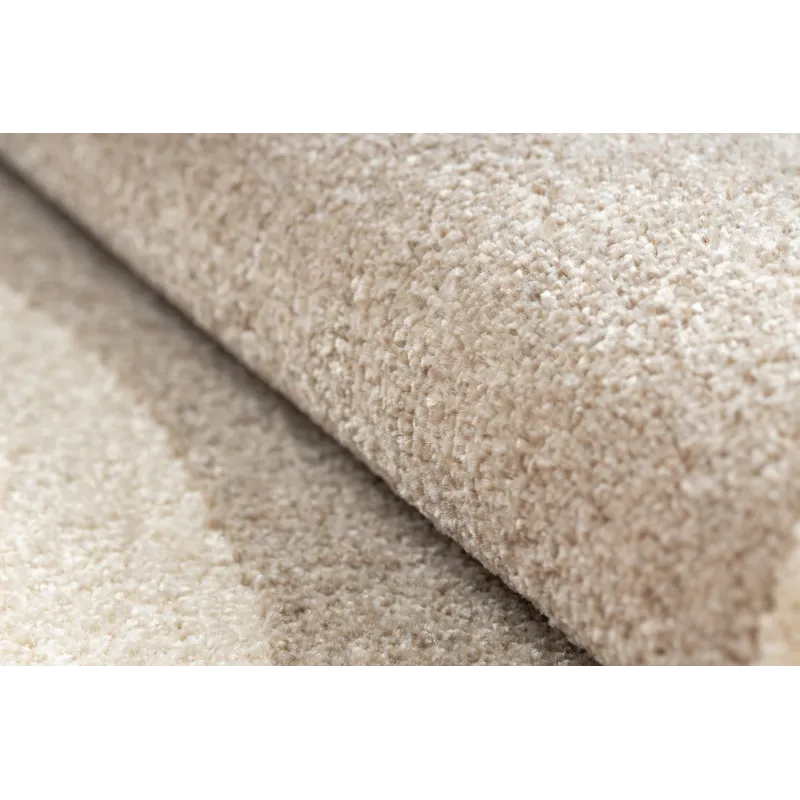 Dywan FUSION 5706 krem / terakota Shape - Geometryczny, nowoczesny, abstrakcyjny, nieregularny