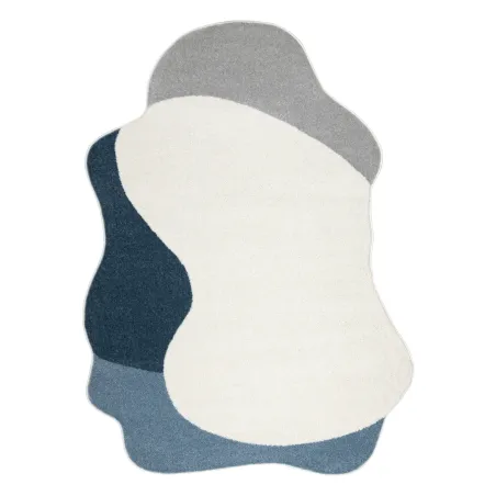 Dywan FUSION 5710 biały / granatowy Shape - Abstrakcja, nowoczesny, abstrakcyjny, nieregularny