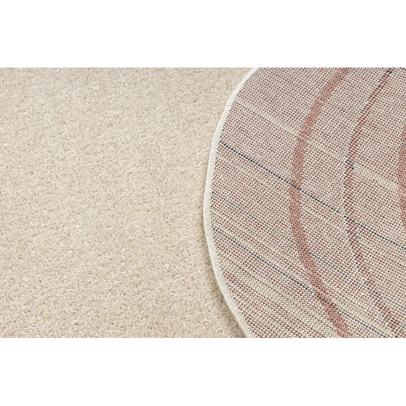 Dywan FUSION 5707 krem / terakota Shape - Abstrakcja, nowoczesny, abstrakcyjny, nieregularny