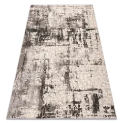 Alfombra de lana NAIN Abstracción, vintage 7005/51625 beige / gris