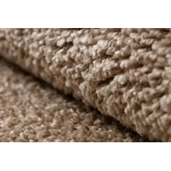 Dywan BERBER 9000 koło beż Frędzle berberyjski marokański shaggy