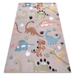 Alfombra infantil FUN Dino dinosaurios beige - 2ª OPCIÓN