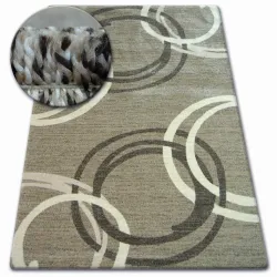 Alfombra SHADOW 8645 beige oscuro/marrón