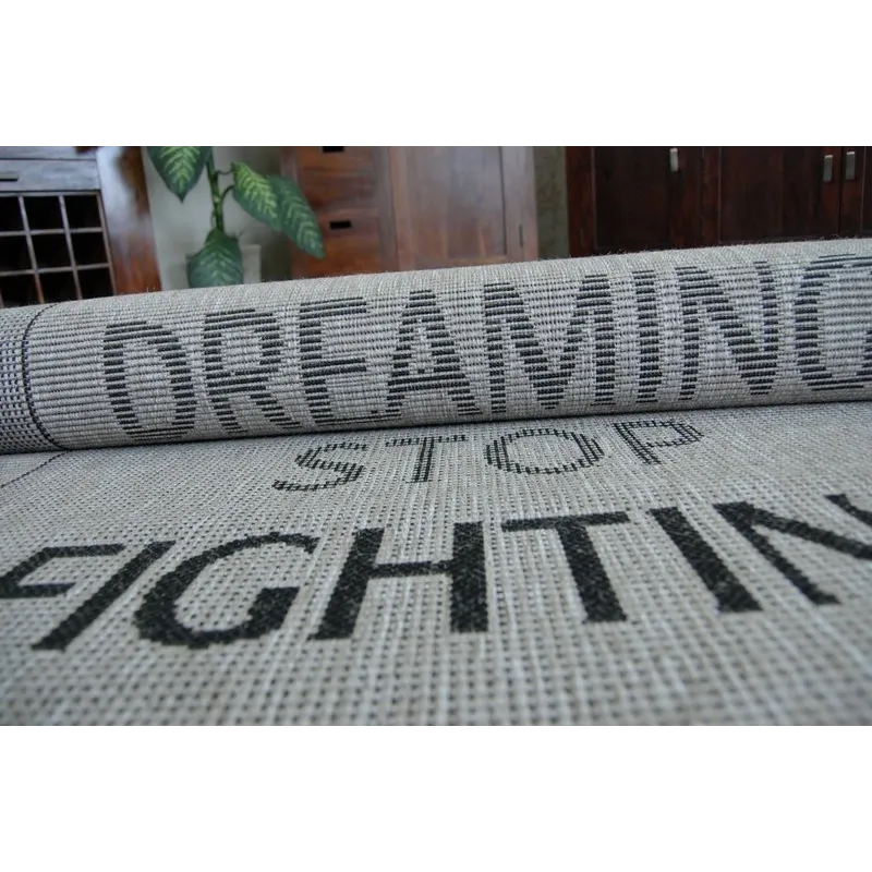 Alfombra de sisal FLOORLUX 20275 YOLO, ideal para jardín o terraza