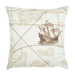 Cojín decorativo Columbia 45x45 cm con diseño moderno, ideal para salones