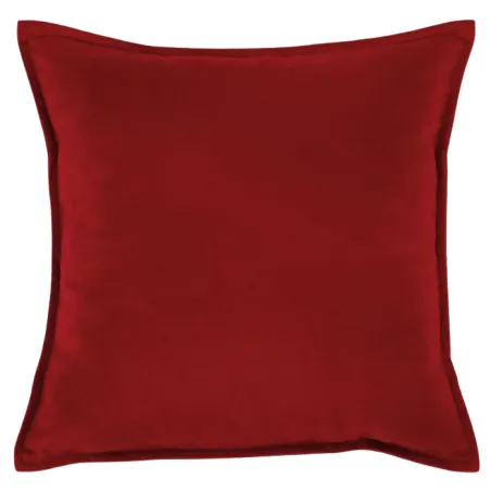 Almohada decorativa Plyš 45x45 cm de suave tejido rojo