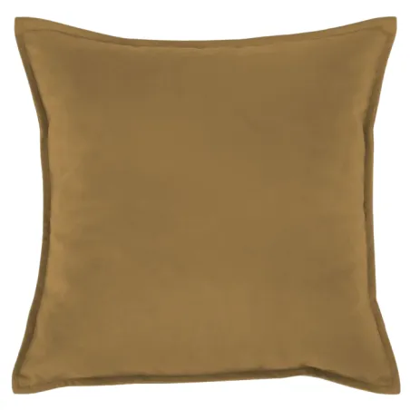 Cojín decorativo Peluche 45x45 cm de suave tela beige