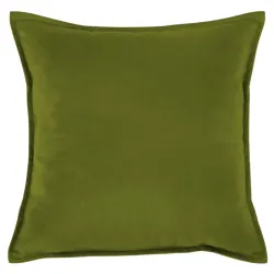 Cojín decorativo Plyš 45x45 cm de suave tela verde