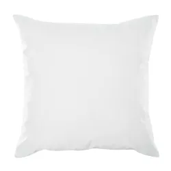 Cojín decorativo blanco 45x45 cm para exteriores, perfecto para el jardín