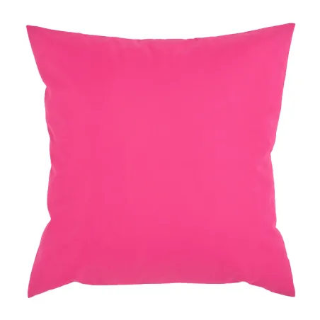 Cojín decorativo rosa 45x45 cm para exterior, perfecto para el jardín