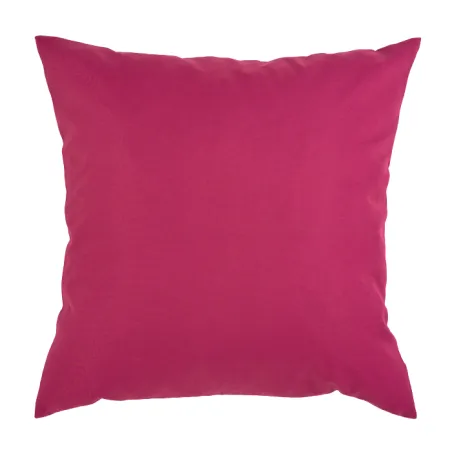 Cojín decorativo fucsia 45x45 cm para exteriores, accesorio elegante