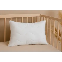 Almohada infantil MEDICAL para cuna – hipoalergénica, lavable, suave, ajustable, microfibra 45x65 cm