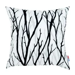 Cojín decorativo con diseño de ramas de árbol, 60x60 cm, para la decoración del hogar
