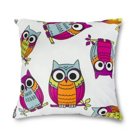 Almohada decorativa Búho 45x45 cm, ideal para la decoración del salón