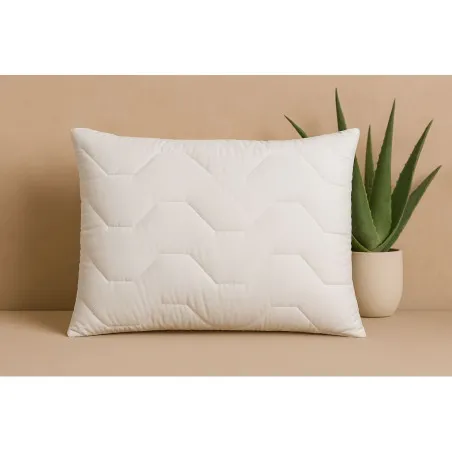 Almohada infantil Aloe Vera, hipoalergénica, 40x60 cm para dormir