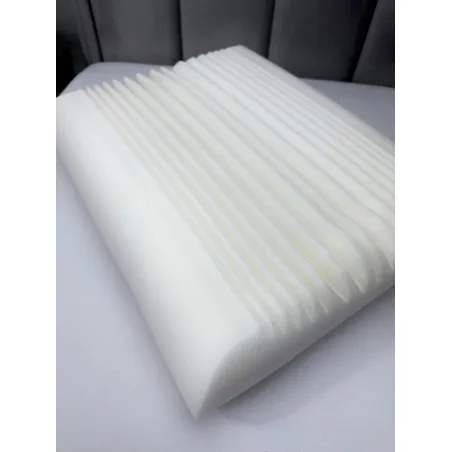 Almohada anatómica Aloe Vera 38x48/12 cm de espuma PUR perfilada