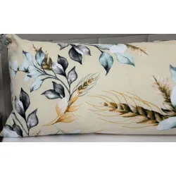 Funda de almohada de algodón para almohada Body Santorini 50x150 cm