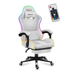 Silla gaming Force 4.7 RGB Blanca