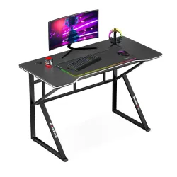 Escritorio Gaming Huzaro Hero 1.6 120 cm Negro