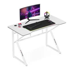 Huzaro Hero 1.6 Blanco Escritorio gaming 120 cm