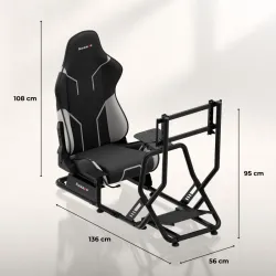 Speed 6.0 Cockpit de Carreras Simulador – vista 12