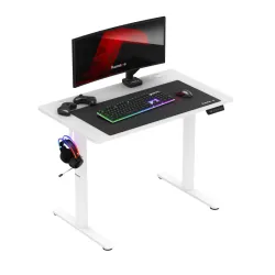 Hero 7.9 Escritorio Gaming Eléctrico Blanco 100 cm
