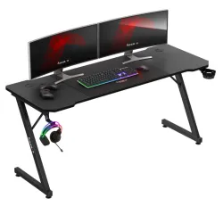 Hero 4.8 Escritorio gaming Negro 160 cm