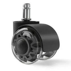 Ruedas Wheels 3.0 Negro, ruedas resistentes para sillas de juego
