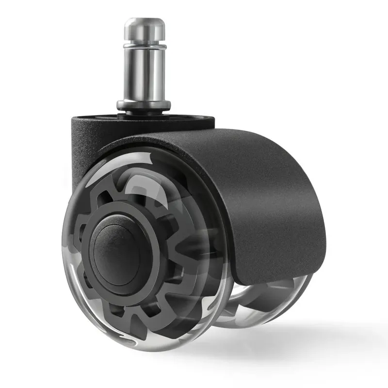 Ruedas Wheels 3.0 Negro, ruedas resistentes para sillas de juego
