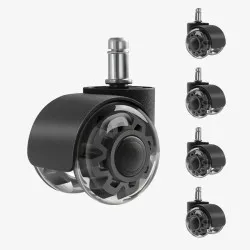Ruedas Wheels 3.0 Negro para Sillas 8