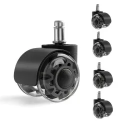 Ruedas Wheels 3.0 Negro para Sillas 11