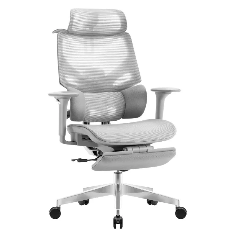 Silla gaming ergonómica Expert 8.7 gris, perfecta para la oficina