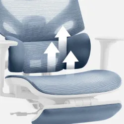 Silla gaming ergonómica Expert 8.7 gris Mesh 7