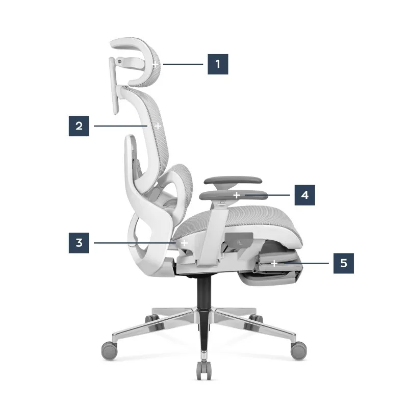 Mark Adler Expert 9.3 Gris Silla Gaming Ergonómica 16