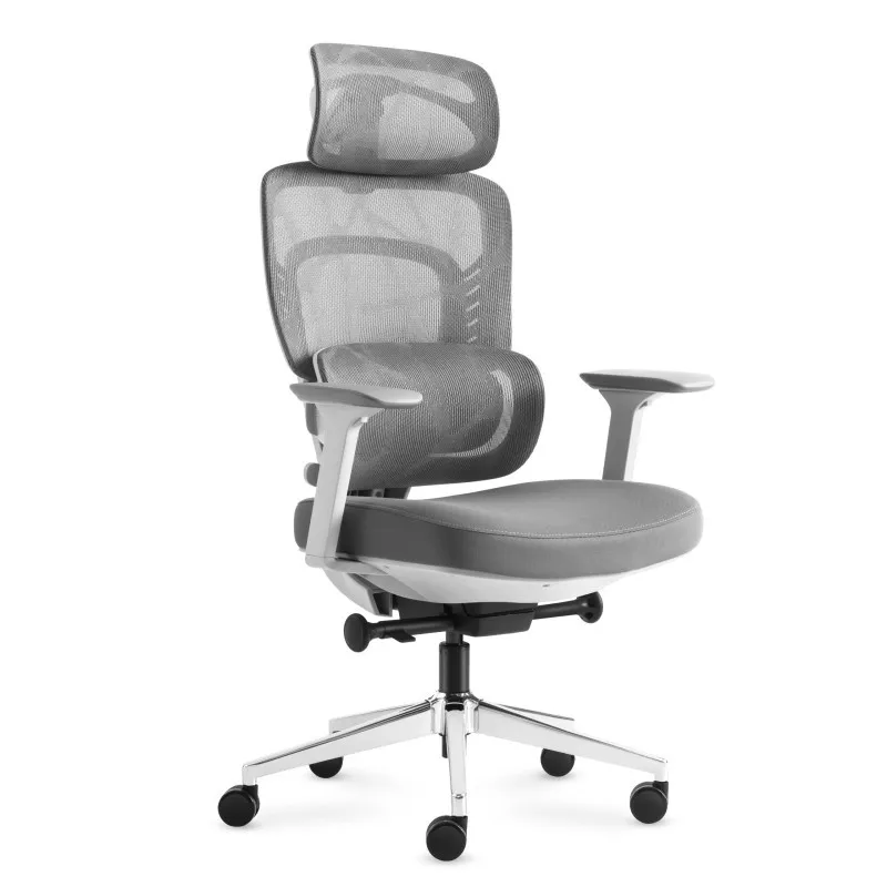 Visioner 6.1 Gris Silla de oficina con masaje, diseño ergonómico, Sillas de Oficina