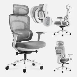 Visioner 6.1 Gris Silla de oficina con masaje 11