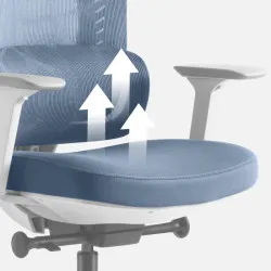 Visioner 6.1 Gris Silla de oficina con masaje 12