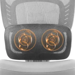 Visioner 6.1 Gris Silla de oficina con masaje 18