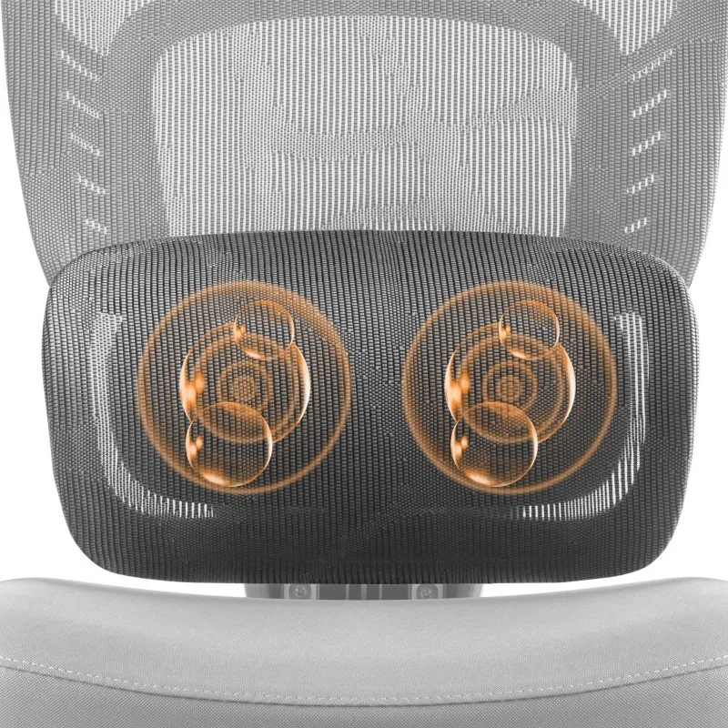 Visioner 6.1 Gris Silla de oficina con masaje 18