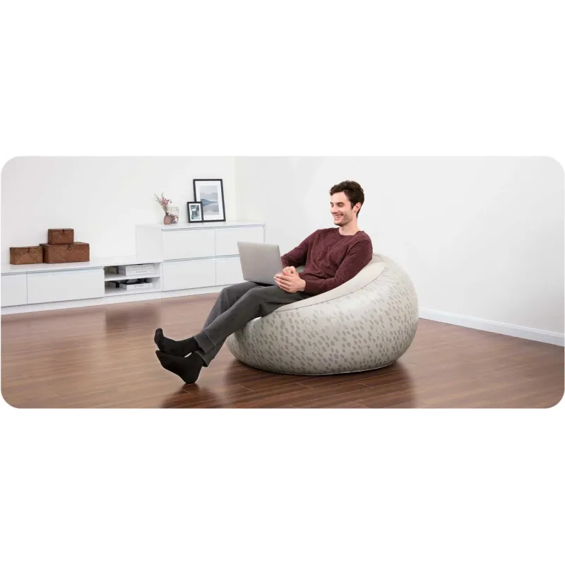 Sillón hinchable Bestway 75052, perfecto para relajarse en el jardín o en la terraza