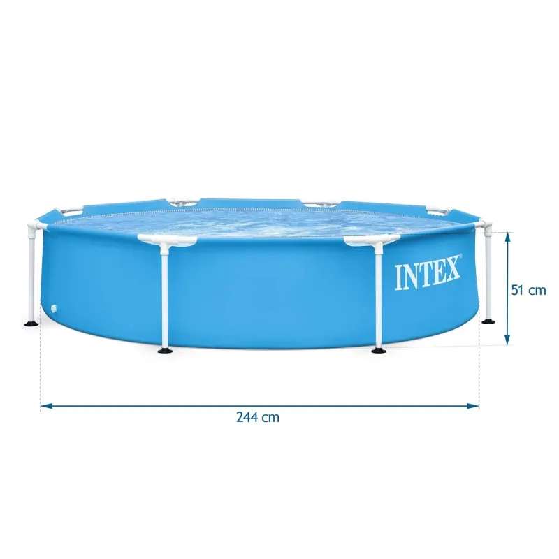 Piscina de jardín 244 x 51 cm apta para niños INTEX 28205