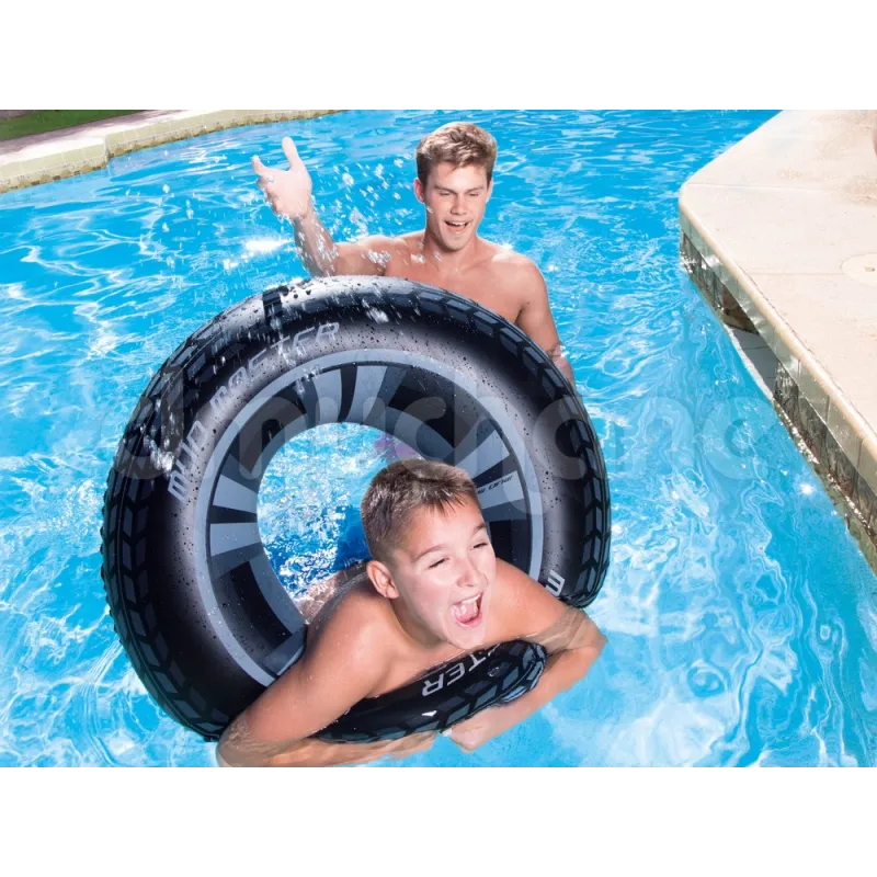 Aro de natación 91 cm - flotador elegante para diversión acuática