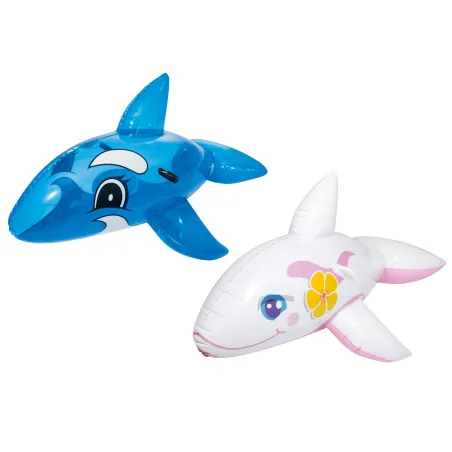 Juguete hinchable ballena 157 x 94 cm Bestway 41037 azul para diversión en el agua