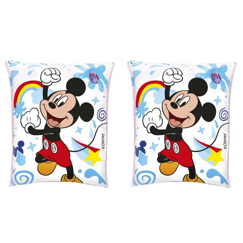 Manguitos Mickey de material resistente, para la seguridad de los niños